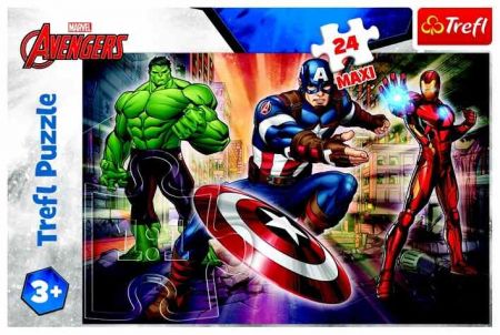 Puzzle MAXI - Disney Marvel The Avengers 24 dílků