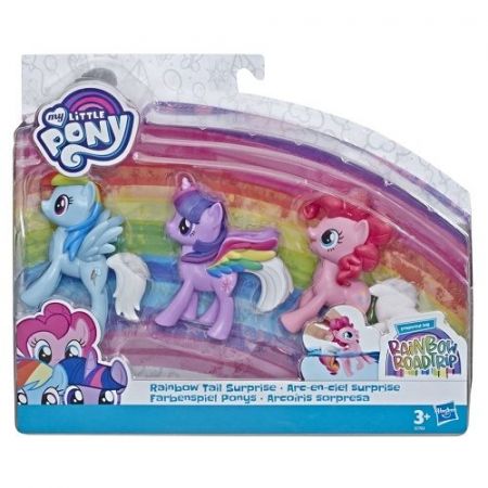 My Little Pony Sada 3 poníků Rainbow Tail