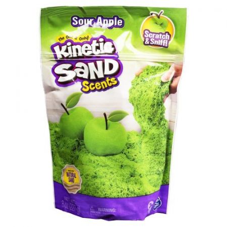 Spin Master Kinetic Sand Voňavý tekutý písek jablko