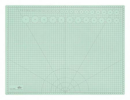 Řezací podložka, skládací, A2/A3, zelená, WEDO