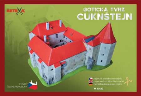 Vystřihovánky Gotická tvrz Cuknštejn (vystřihovánka BETEXA)