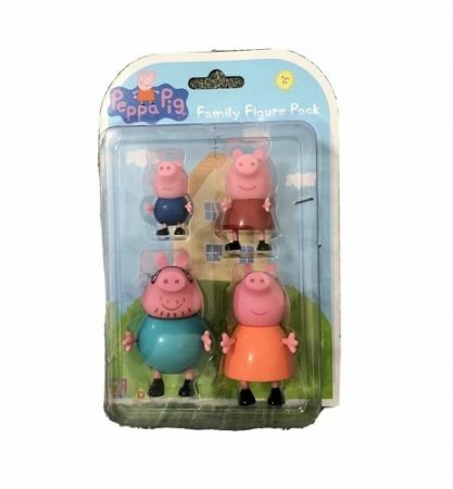 Prasátko Peppa - Rodina, 4 figurky