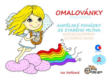 Omalovánka A5 - Andělské pohádky II. (omalovánky)  / BO504 / Baloušek tisk