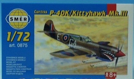 CURTISS P - 40K 1:72