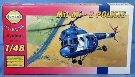 Vrtulník Mi 2 - Policie 1:48