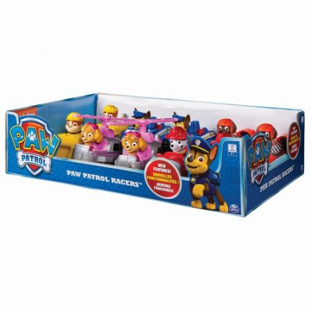 PAW PATROL MALÁ VOZIDLA S FIGURKOU ASST.