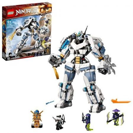 Lego Ninjago 71738 Zane a bitva s titánskými roboty