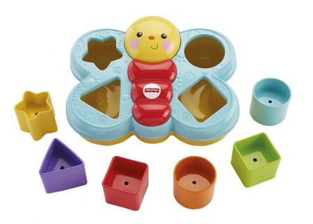 Fisher Price MOTÝLEK - UČÍME SE TVARY!