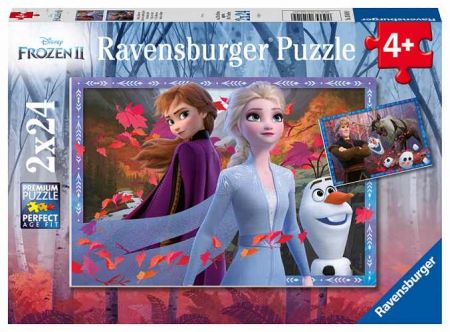 PUZZLE Disney Ledové království 2 2x24 dílků