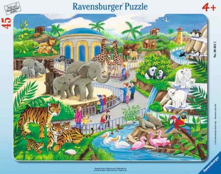 PUZZLE Návštěva v ZOO 45d