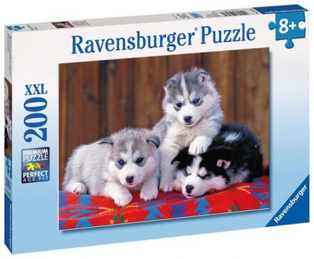 PUZZLE Husky; 200 dílků