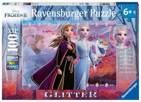 PUZZLE Disney Ledové království 2 100 dílků Třpytivé puzzle