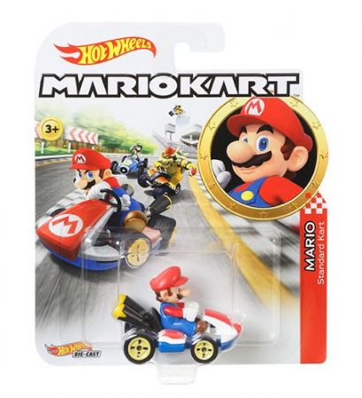 Hot Wheels MARIO KART ANGLIČÁK ASST