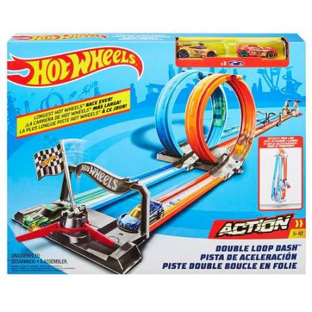 Hot Wheels DVOJITÁ SMYČKA