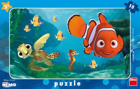 PUZZLE WD Nemo a želva 15D