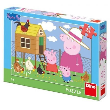 PUZZLE Peppa Pig: Slepičky 24 D