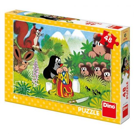 PUZZLE Krtek a svačina 48D