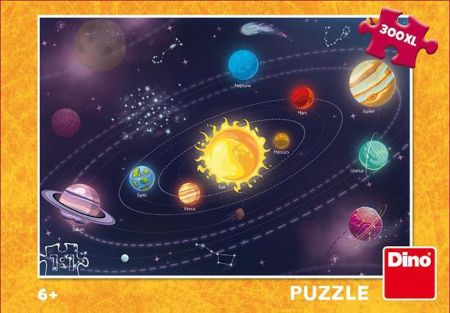 PUZZLE DĚTSKÁ SLUNEČNÍ SOUSTAVA 300 XL Puzzle NOVÉ