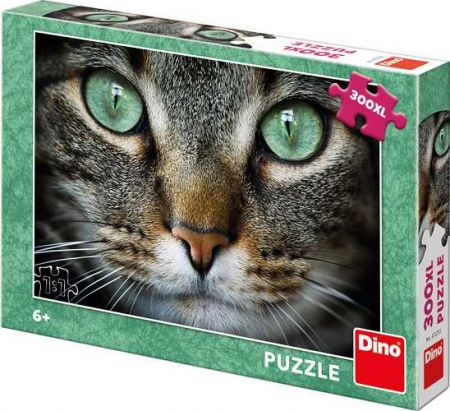 PUZZLE ZELENOOKÁ KOČKA 300 XL Puzzle NOVÉ