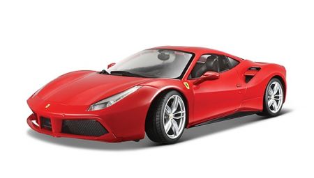 Bburago 1:24 Ferrari 488 GTB Red