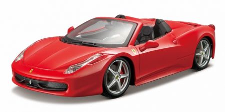 Bburago 1:24 Ferrari 458 Spider Red