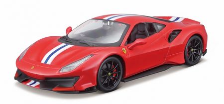 Bburago 1:24 Ferrari TOP 488 Pista (red)