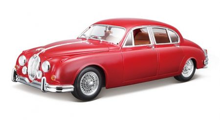 Bburago 1:18 Jaguar Mark 1959 Red