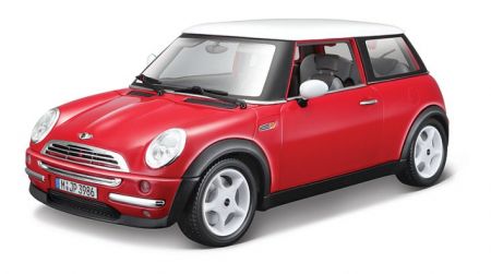 Bburago 1:18 Mini Cooper (2001) Red