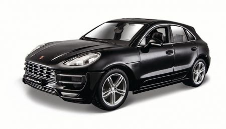 Bburago 1:24 Plus Porsche Macan Black