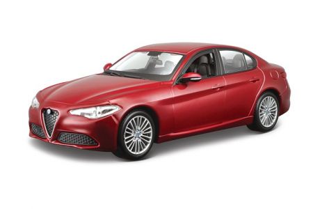 Bburago 1:24 Plus Alfa Romeo Giulia (2016) Metallic Red