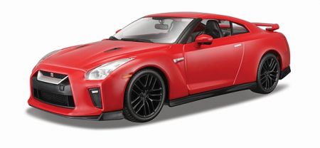 Bburago 1:24 Plus Nissan GT-R Red