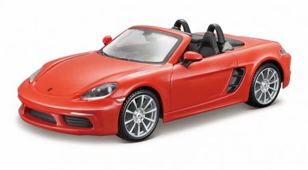 Bburago 1:24 Plus Porsche 718 Boxster Orange