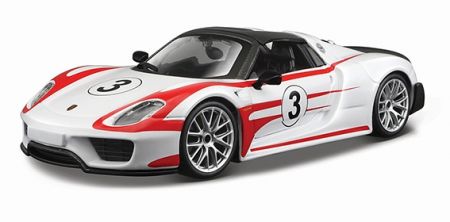 Bburago 1:24 RACE PORSCHE 918 WIESSACH