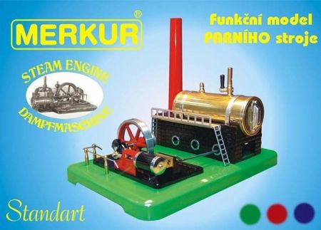 Model MERKUR Parní stroj - funkční model