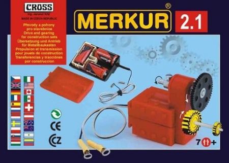 Stavebnice MERKUR 2.1 Elektromotorek