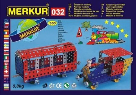 Stavebnice MERKUR 032 Železniční modely