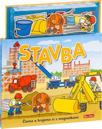 STAVBA - Knížka s magnetkami