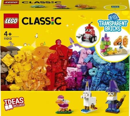 Lego Classic 11013 Průhledné kreativní kostky