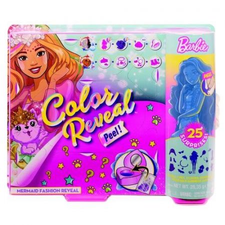 Barbie Color Reveal fantasy mořská panna