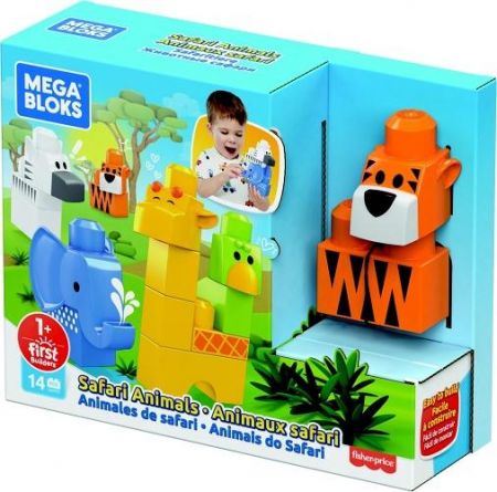 Mega bloks zvířátka ze safari