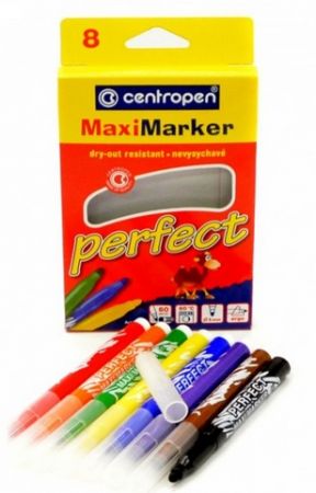 CENTROPEN Sada popisovačů - Maxi Perfect - 8 ks - 8610/8 