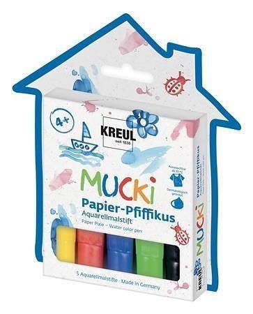 Fixy na papír &quot;MUCKI FIFIKUS&quot;, 5 barev, KREUL