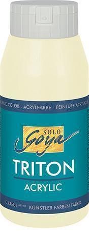 Akrylová barva &quot;TRITON SOLO GOYA&quot;, slonovinová, 750 ml, KREUL