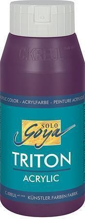 Akrylová barva &quot;TRITON SOLO GOYA&quot;, lilek, 750 ml, KREUL