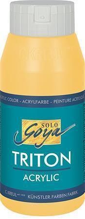 Akrylová barva &quot;TRITON SOLO GOYA&quot;, kadmium žlutá, 750 ml, KREUL