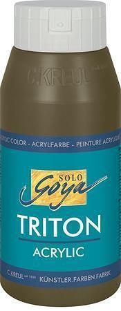 Akrylová barva &quot;TRITON SOLO GOYA&quot;, rezavá zelená, 750 ml, KREUL