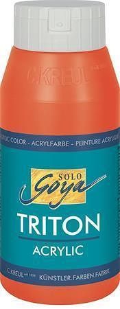 Akrylová barva &quot;TRITON SOLO GOYA&quot;, červená, 750 ml, KREUL