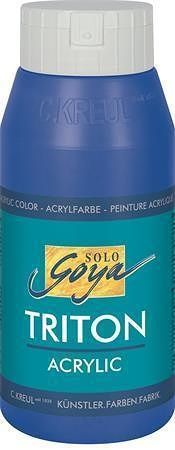 Akrylová barva &quot;TRITON SOLO GOYA&quot;, ultramarín.modrá, 750 ml, KREUL