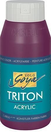 Akrylová barva &quot;TRITON SOLO GOYA&quot;, bordó, 750 ml, KREUL