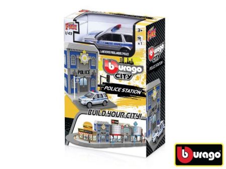 Bburago city 1:43 18-31502 Policejní stanice